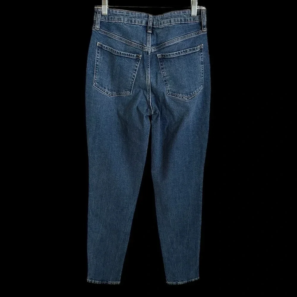 NWT Old Navy Womens 4 Tall High‎ Rise OG Straight Jeans Button Fly stretch New